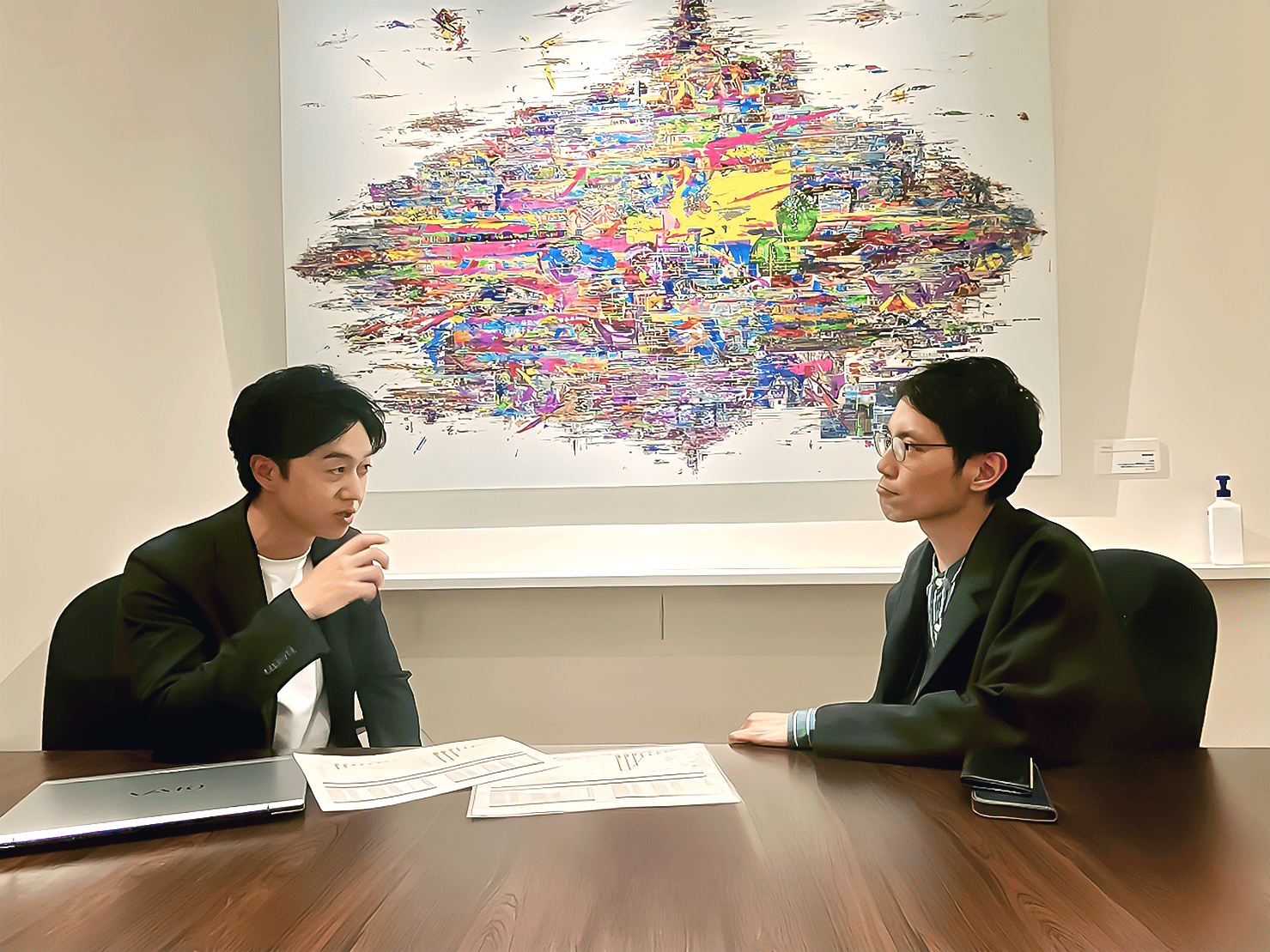 左から長橋、野澤さん