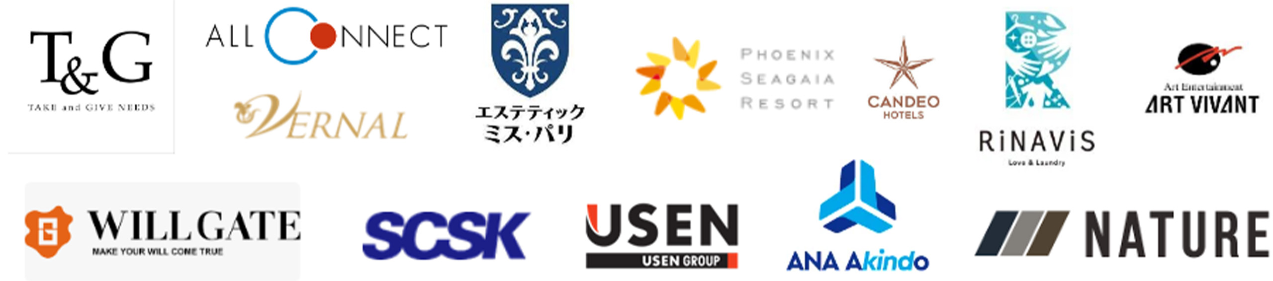 弊社の支援実績