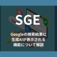 【日本でも開始】SGEとは？Googleの検索結果に生成AIが表示される機能について解説
