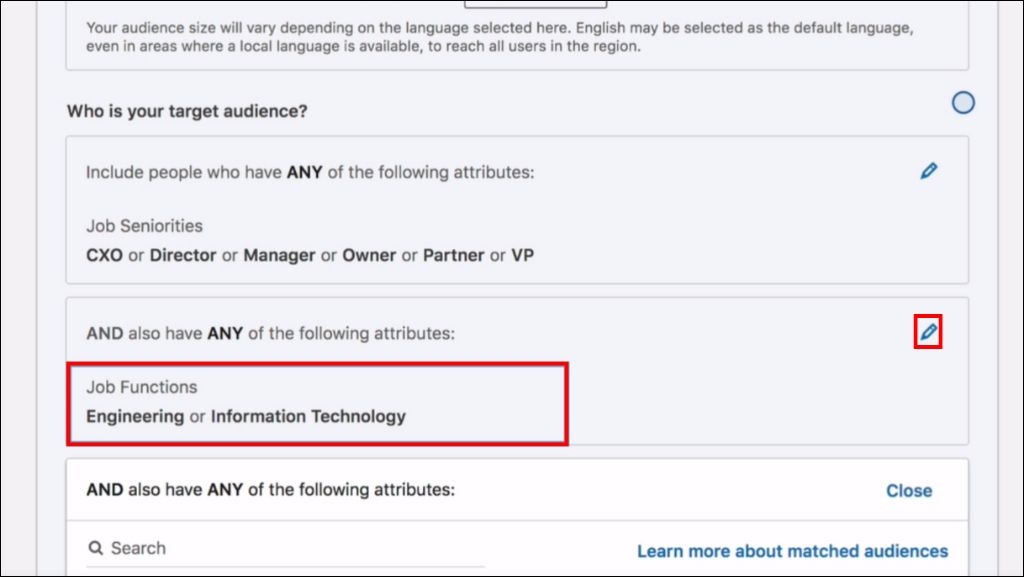 LinkedIn広告テンプレート_テンプレート反映